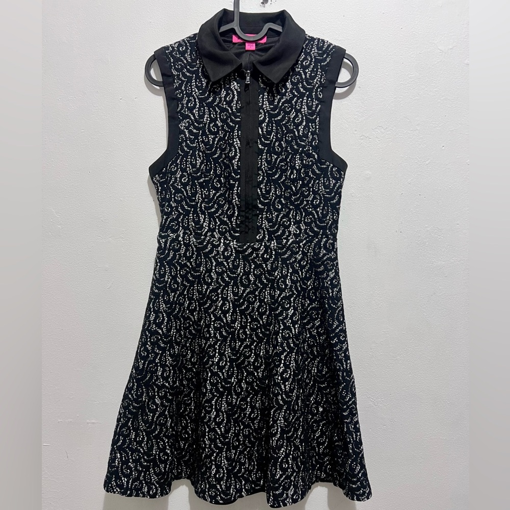 Betsey Johnson Lace Flared Dress